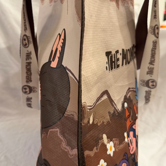 Pop Mart brown tote bag - Picture 4 of 5